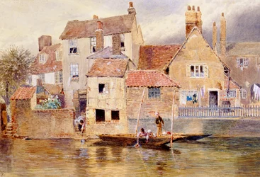 De gamle hytter ved Eton